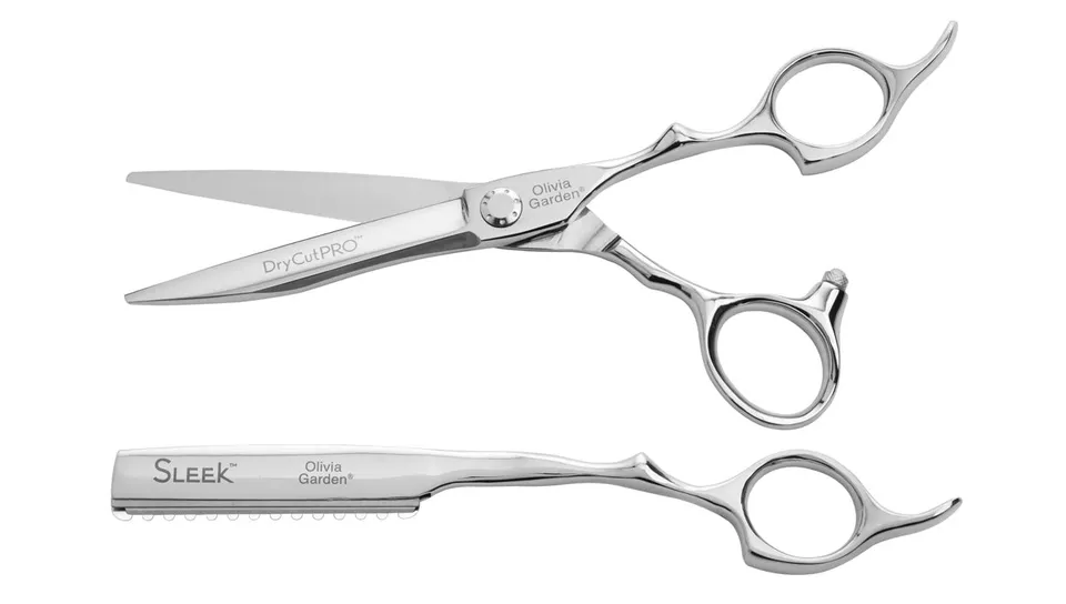 olivia-garden-drycutpro-shears-ciseaux-de-coiffure-sec-avec-lames-larges-pour-sl image 1