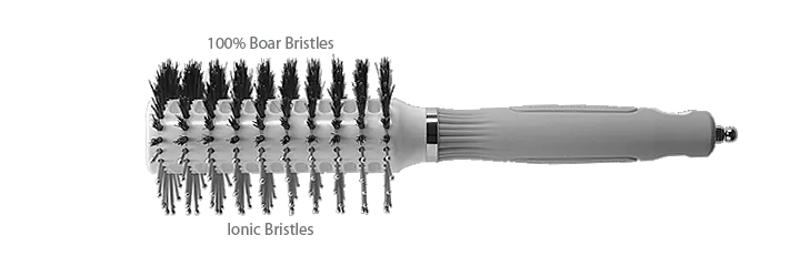 olivia-garden-ceramic-ion-turbo-vent-oval-twin-100-boar-brosse-ventale-ovale-duo image 1
