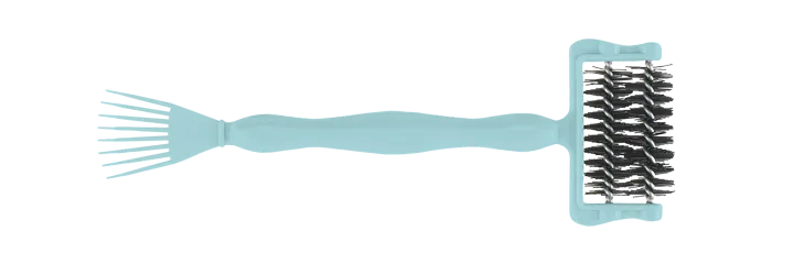 olivia-garden-comb-cleaner-nettoyant-de-brosse-et-peigne-rouleaux-rotatifs-bleu image 1