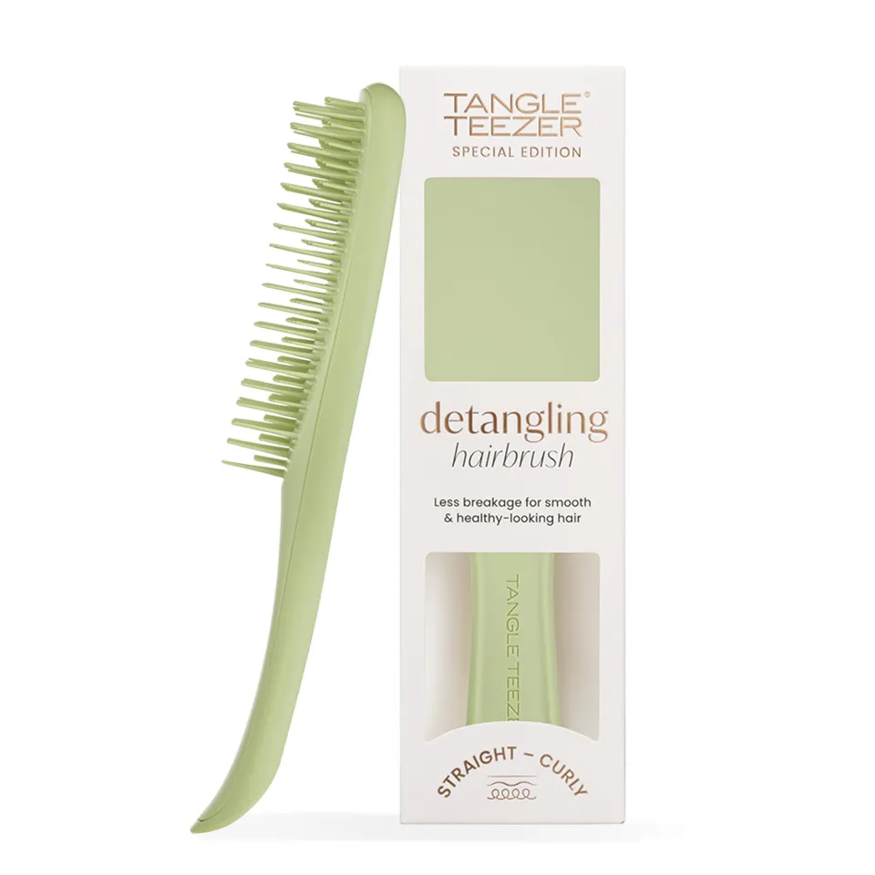 tangle-teezer-ultimate-detangler-brosse-d-m-lante-vert-olive-finition-mate-picot image 1