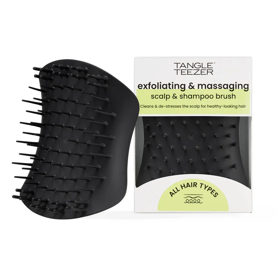 tangle-teezer-scalp-exfoliator-massager-brosse-de-soin-exfoliante-et-massante-po image 1
