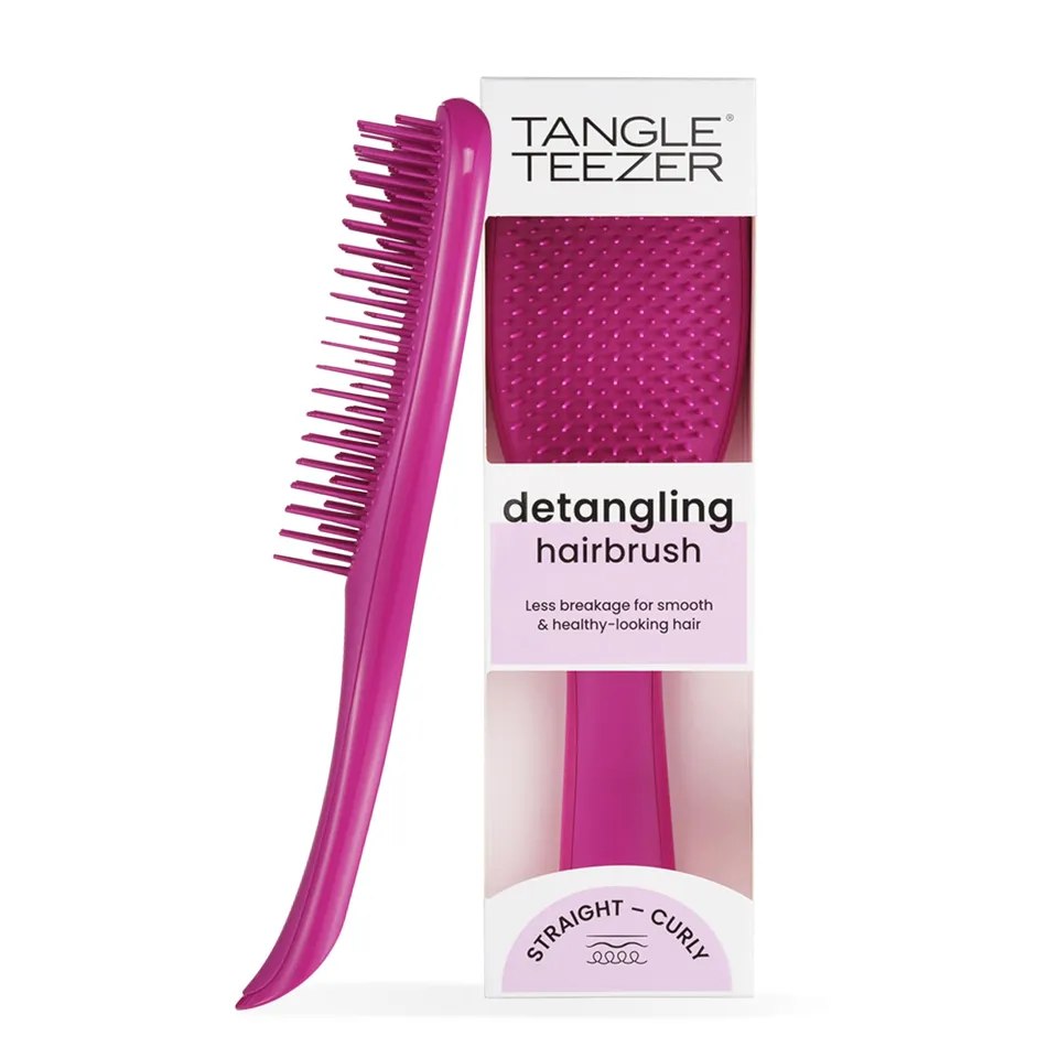 tangle-teezer-ultimate-detangler-brosse-d-m-lante-rose-framboise-lectrique-picot image 1