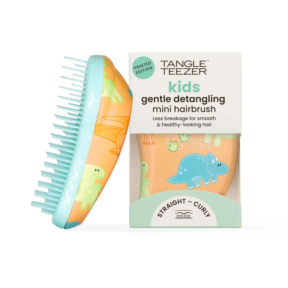 tangle-teezer-mini-original-dinosaur-mini-brosse-d-m-lante-au-design-dinosaure-t image 1