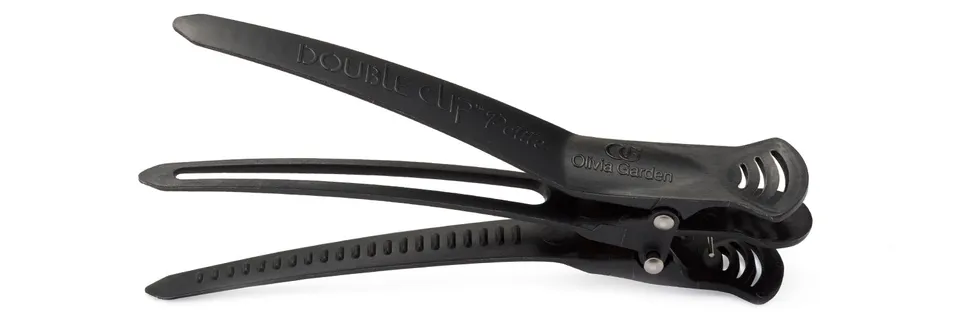 olivia-garden-double-clip-petite-lot-de-4-pinces-sectionner-double-clip-en-acier image 1