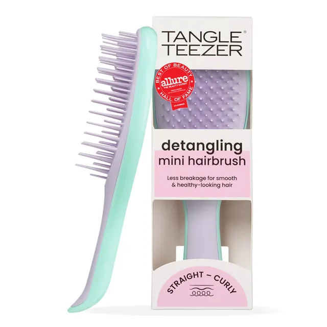 tangle-teezer-compatible-wet-detangler-mini-wisteria-leaf-mini-brosse-d-m-lante- image 1