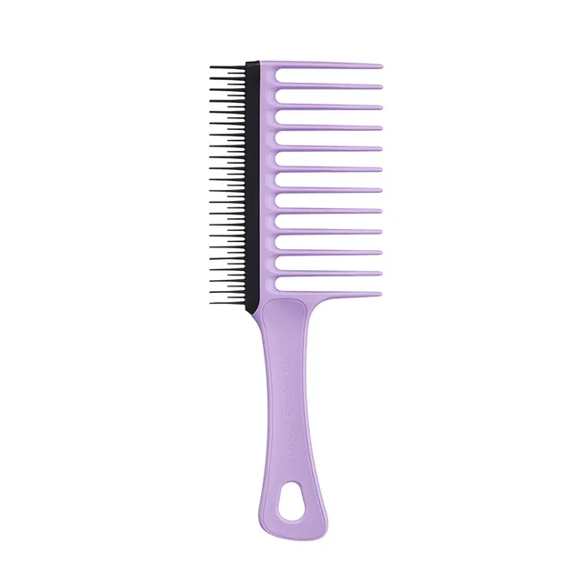 tangle-teezer-wide-tooth-peigne-double-face-pour-cheveux-boucl-s-et-cr-pus-3c-4c image 1