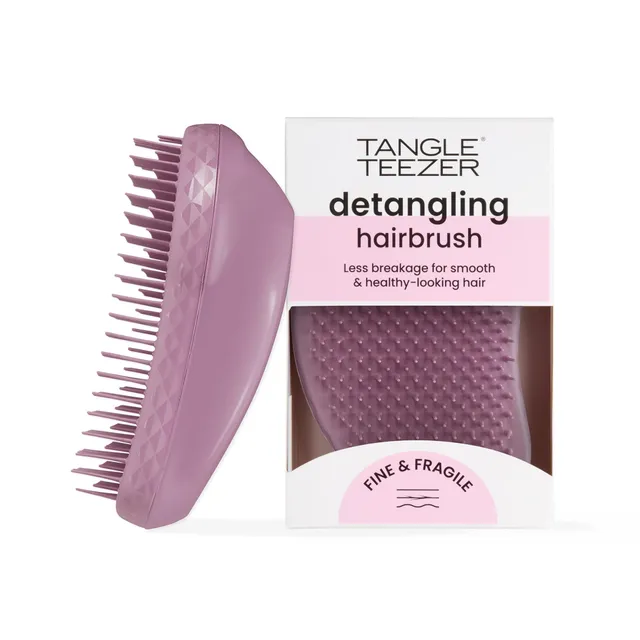 tangle-teezer-fine-fragile-mauve-fonc-brosse-d-m-lante-pour-cheveux-fins-fragile image 1