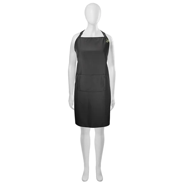 olivia-garden-newcyclepro-tablier-de-coiffure-noir-en-polyester-100-recycl-imper image 1