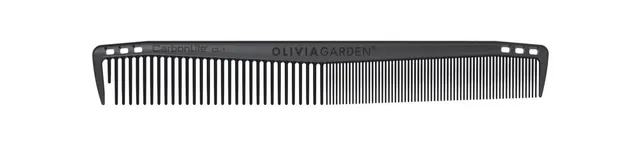 olivia-garden-carbonlite-peigne-de-coupe-carbone-7-anti-statique-dents-arrondies image 1