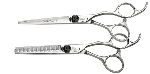 olivia-garden-silkcut-xl-ciseaux-de-barbier-6-lame-convexe-aff-t-e-main-poign-e- image 1
