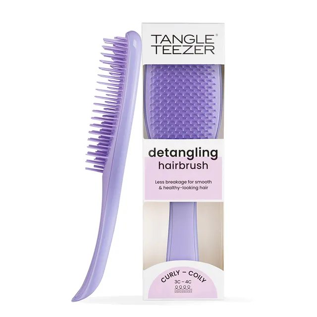 tangle-teezer-ultimate-detangler-naturally-curly-violet-passion-brosse-d-m-lante image 1