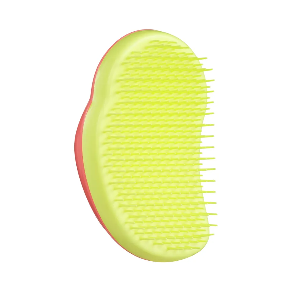 tangle-teezer-original-brosse-d-m-lante-compacte-salmon-pink-hyper-yellow-d-m-la image 1