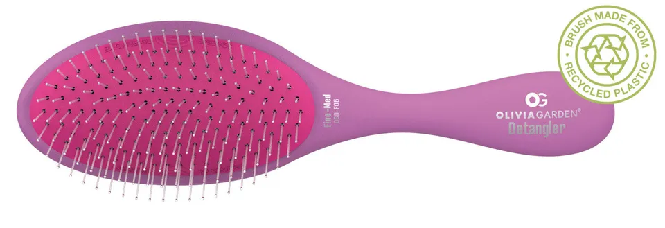 olivia-garden-og-recycled-brosse-paddle-d-m-lante-en-plastique-recycl-cheveux-fi image 1