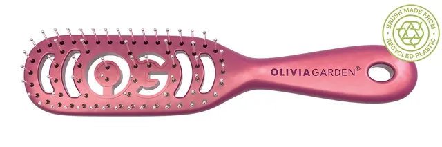 olivia-garden-holiday-candy-brosse-cadeau-de-format-compact-plastique-100-recycl image 1