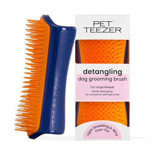 tangle-teezer-pet-teezer-grande-brosse-d-m-lante-de-toilettage-pour-chien-bain-o image 8