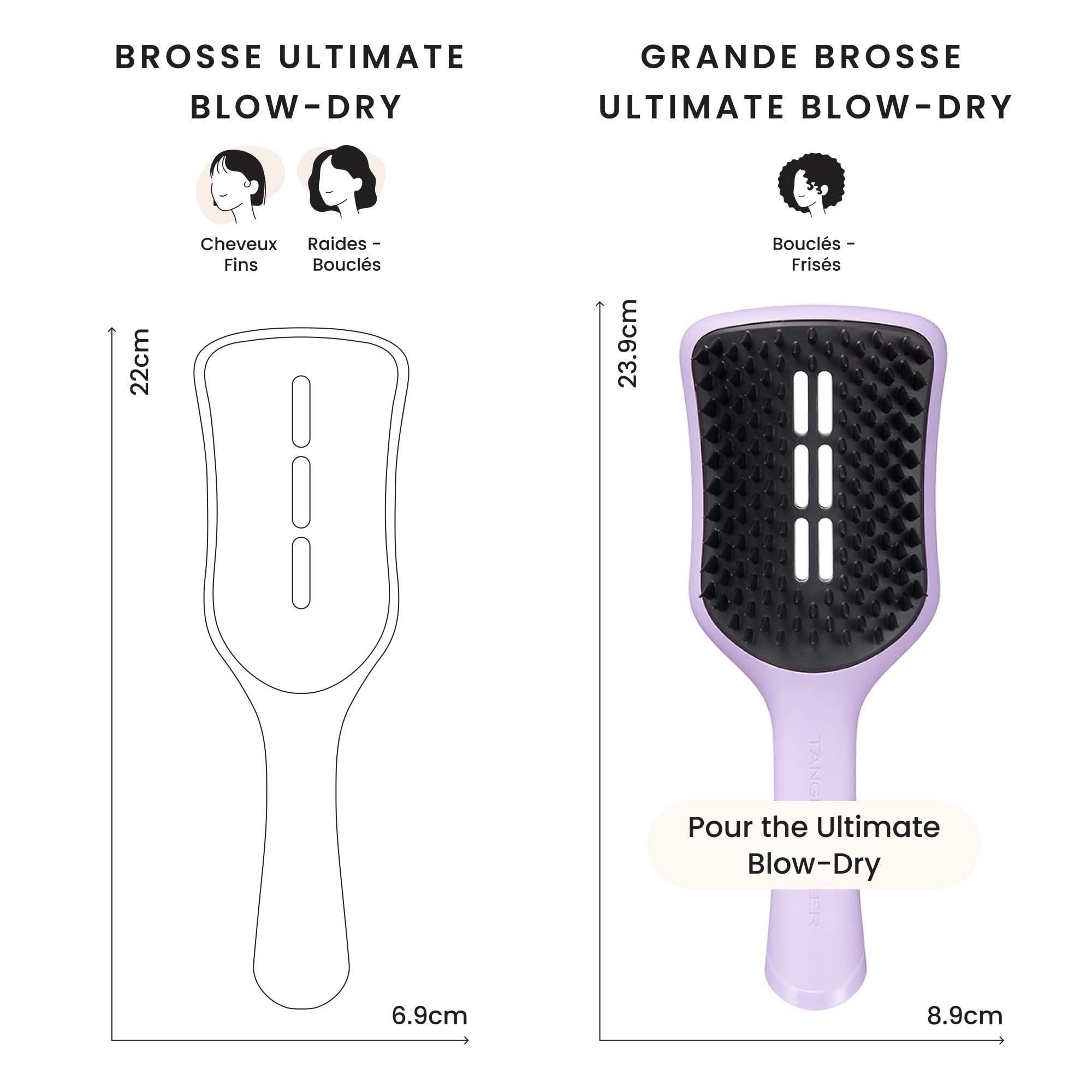 tangle-teezer-easy-dry-go-grande-brosse-ventil-e-blow-dry-cheveux-fins-normaux-v image 3