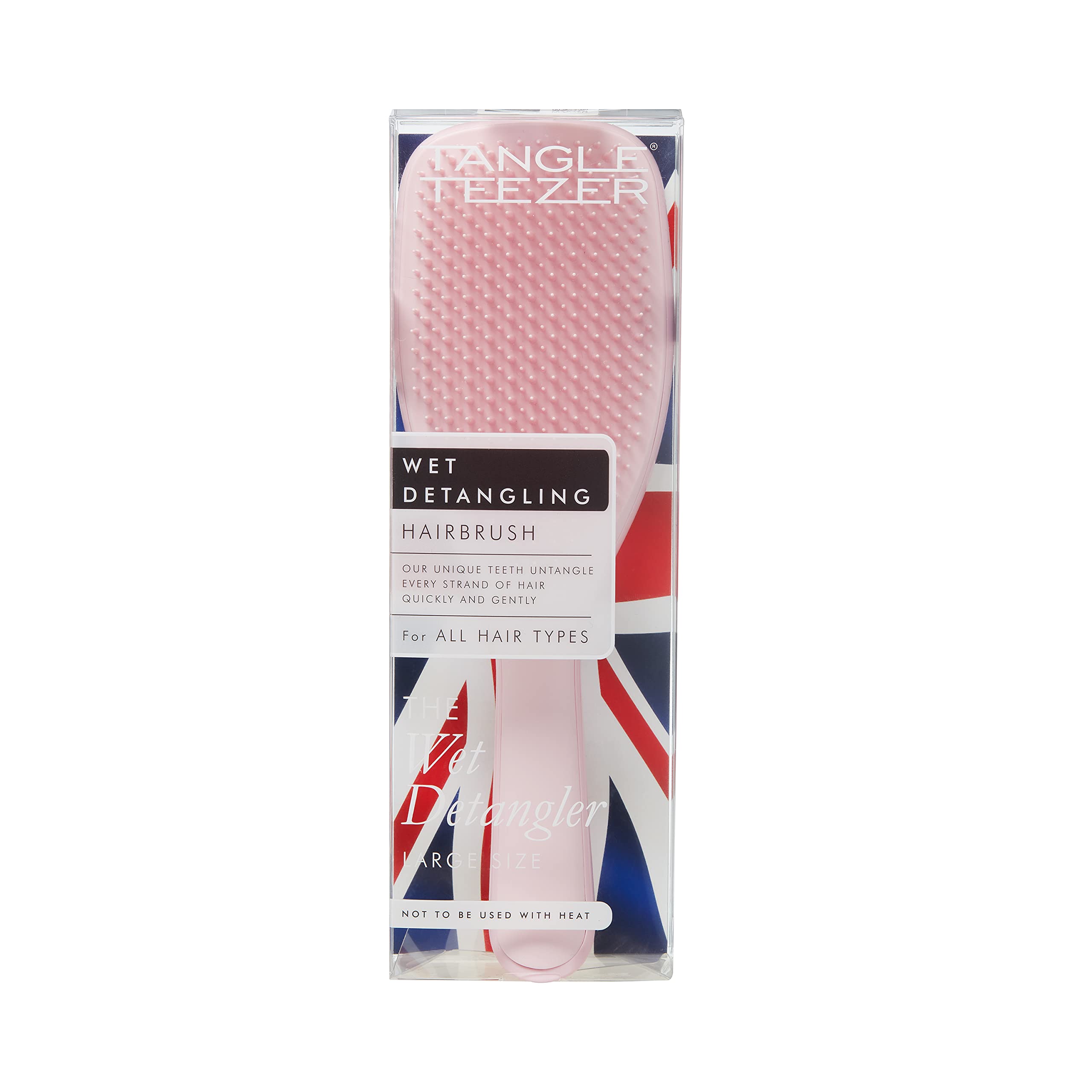 tangle-teezer-large-wet-detangler-millenial-pink-grande-brosse-d-m-lante-cheveux image 3