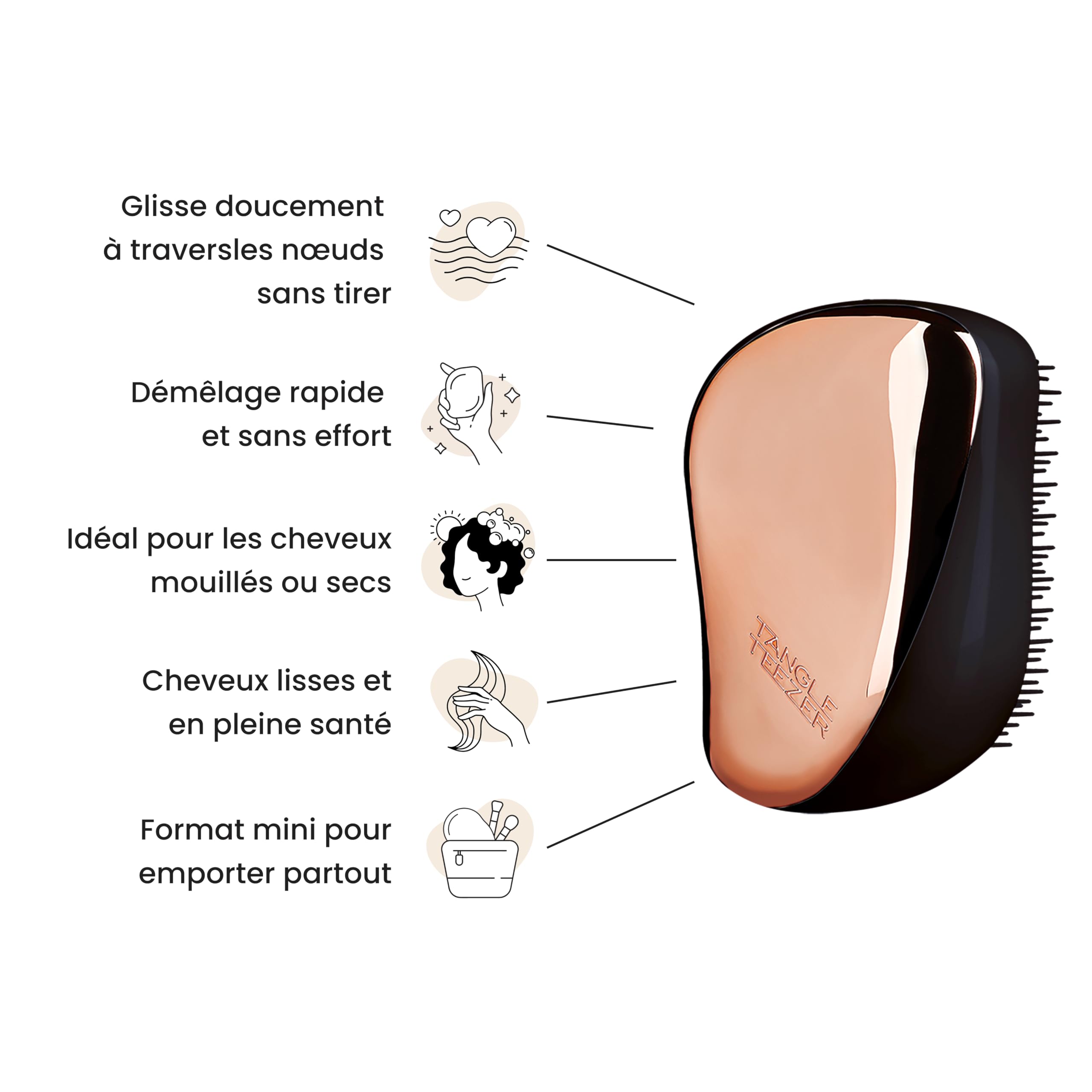 tangle-teezer-compact-styler-noir-et-or-rose-brosse-d-m-lante-de-voyage-avec-cou image 4