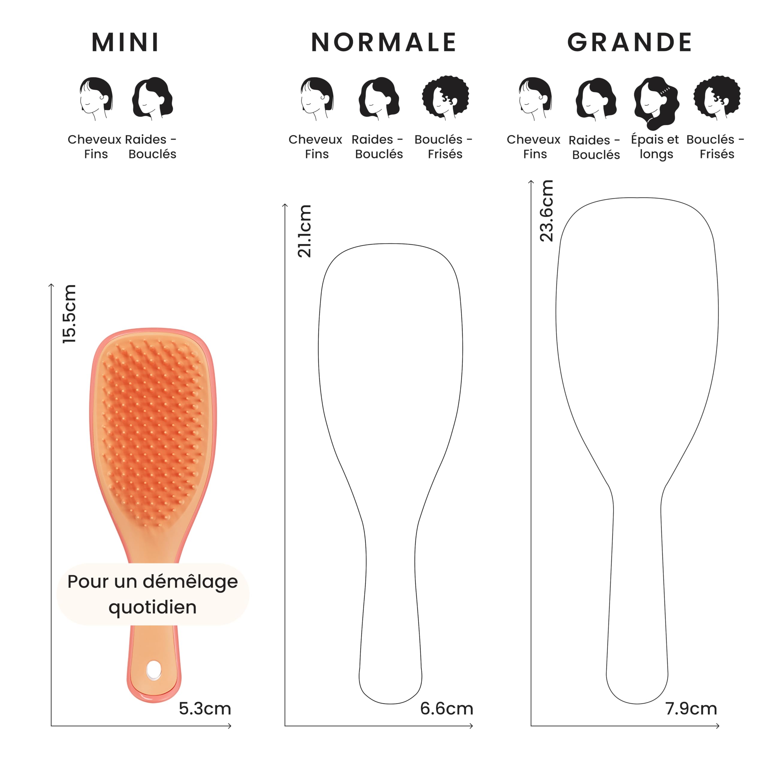 tangle-teezer-mini-ultimate-detangler-brosse-d-m-lante-compacte-pour-cheveux-sec image 3