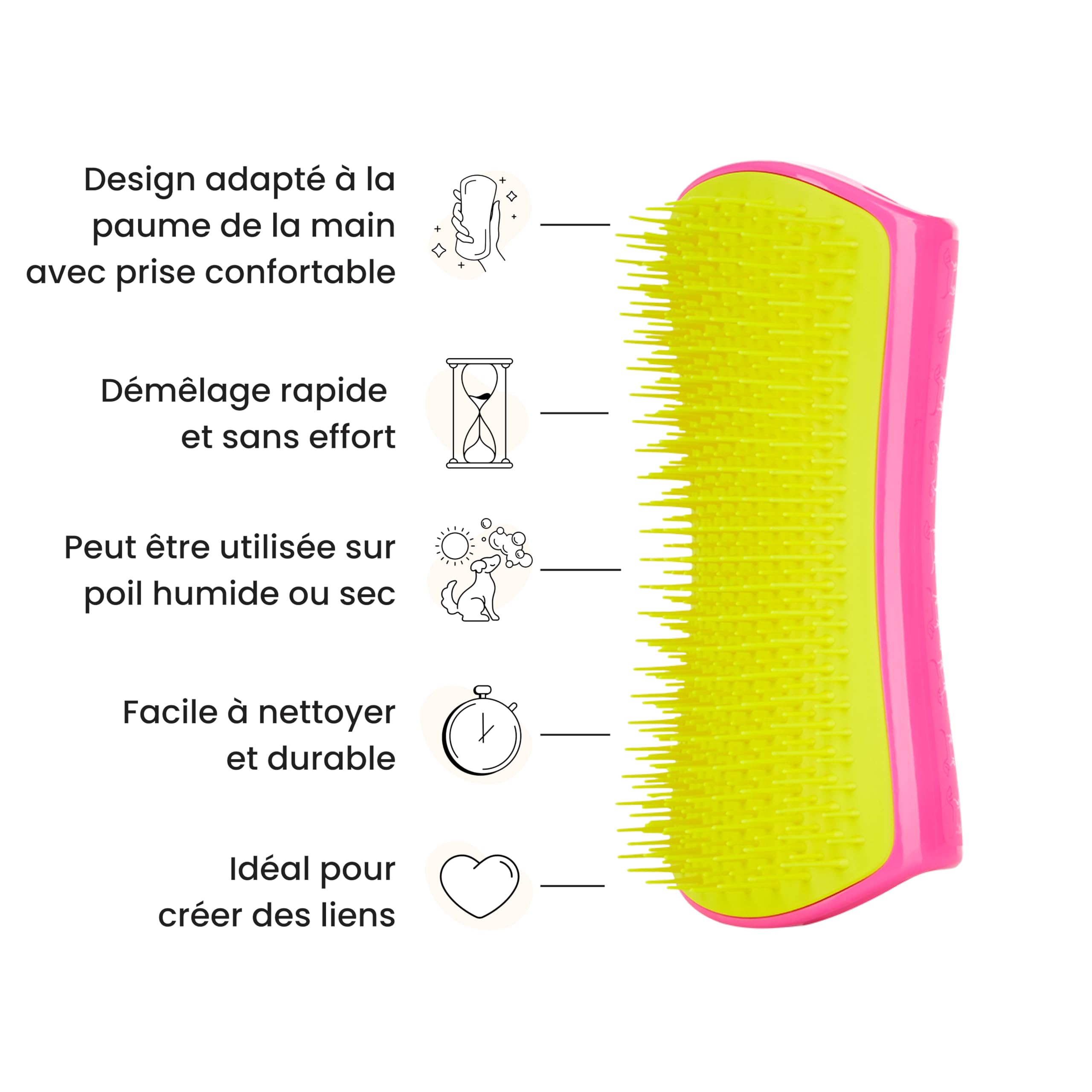 tangle-teezer-pet-teezer-large-brosse-d-m-lante-de-toilettage-pour-chien-double- image 5