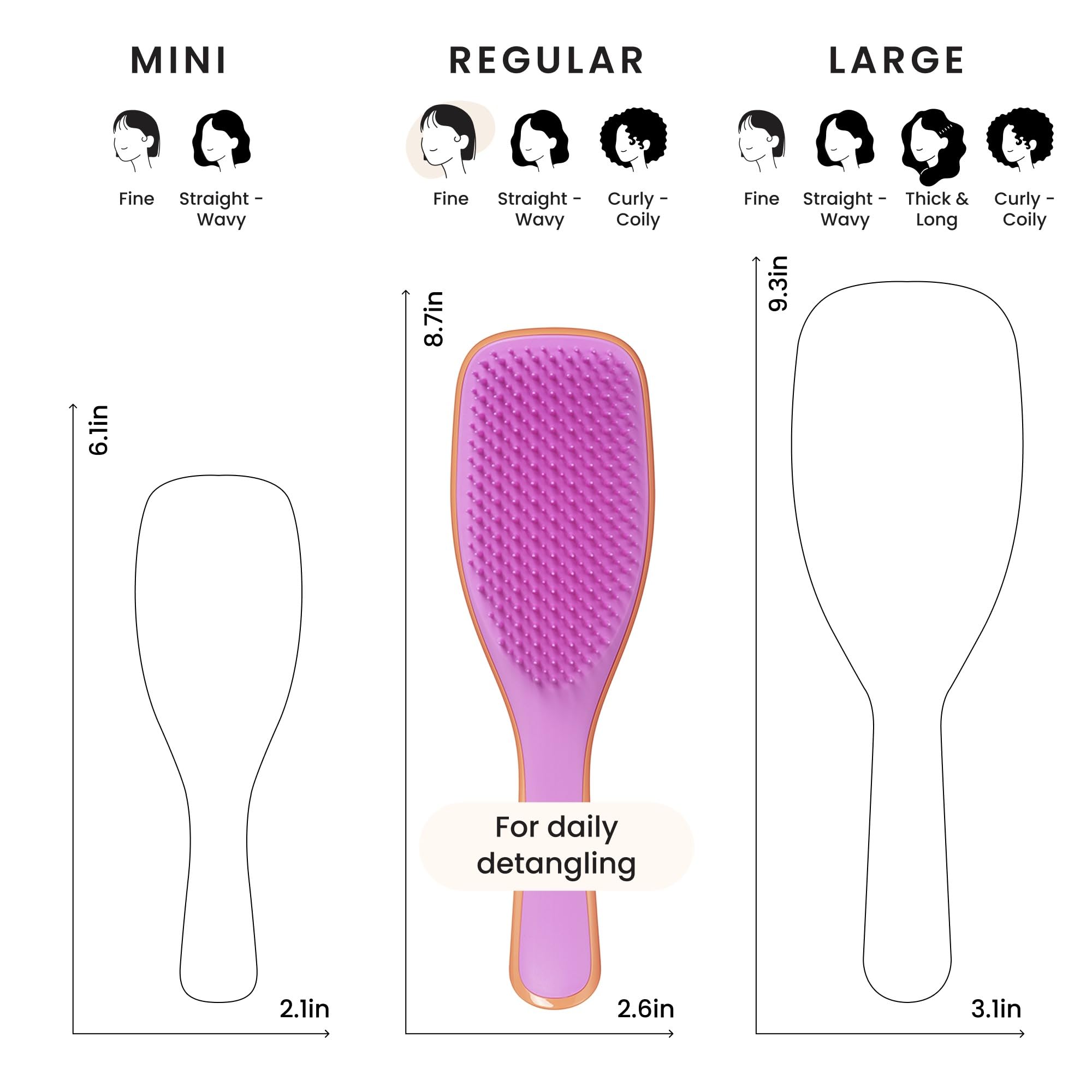 tangle-teezer-fine-fragile-ultimate-detangler-brosse-d-m-lante-dents-souples-pou image 7