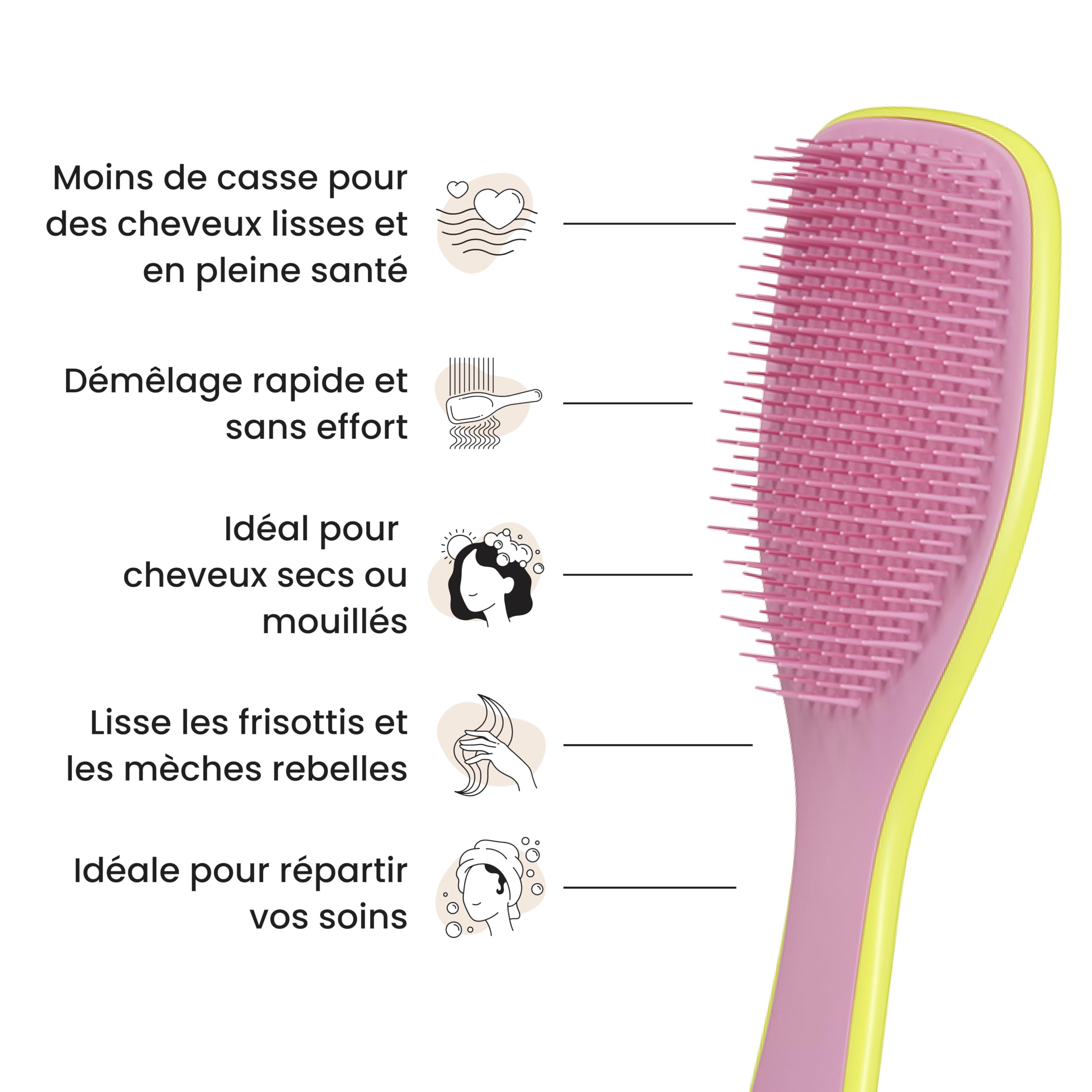 tangle-teezer-ultimate-detangler-brosse-d-m-lante-325-picots-2-niveaux-pour-chev image 5