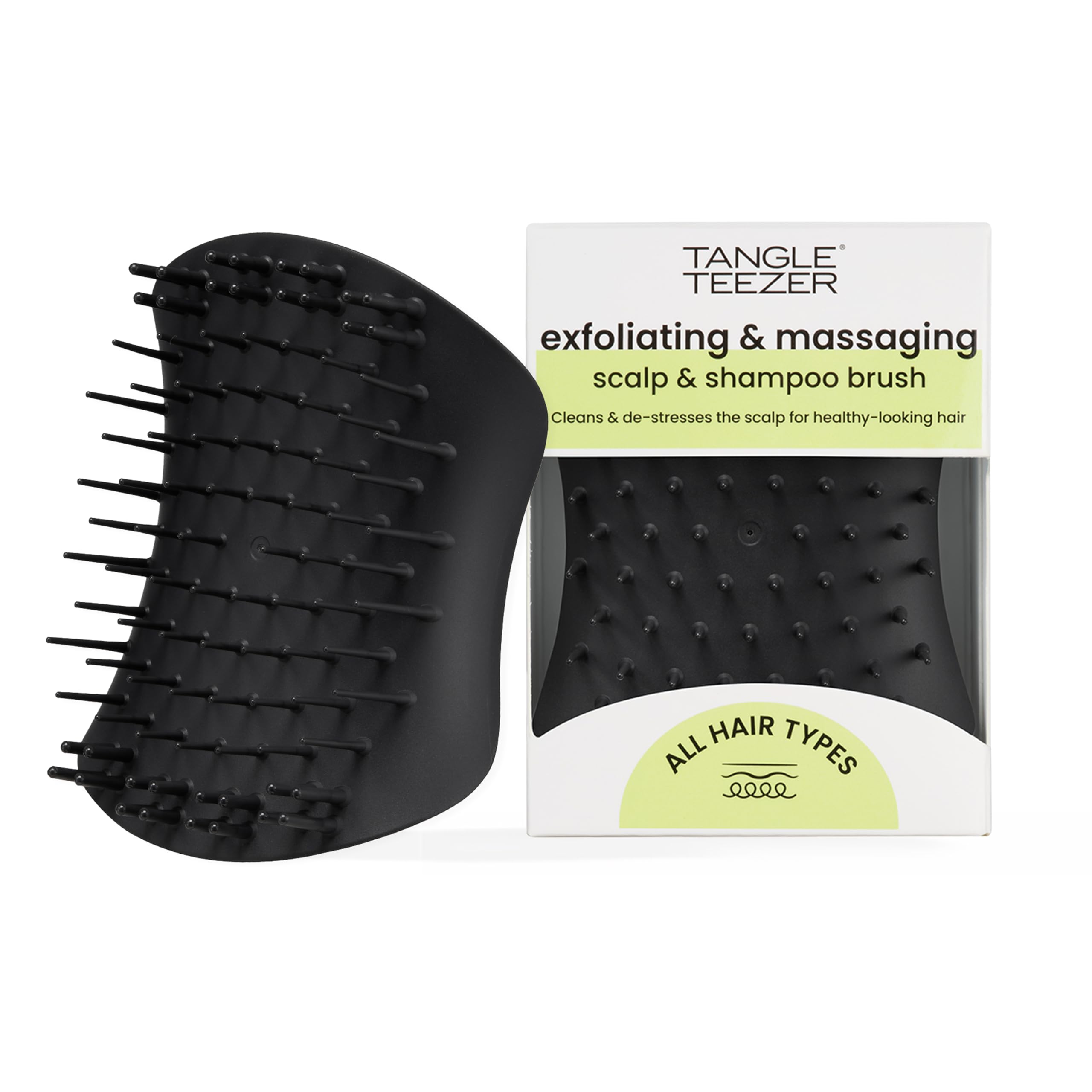 tangle-teezer-scalp-exfoliator-massager-brosse-de-soin-exfoliante-et-massante-po image 1