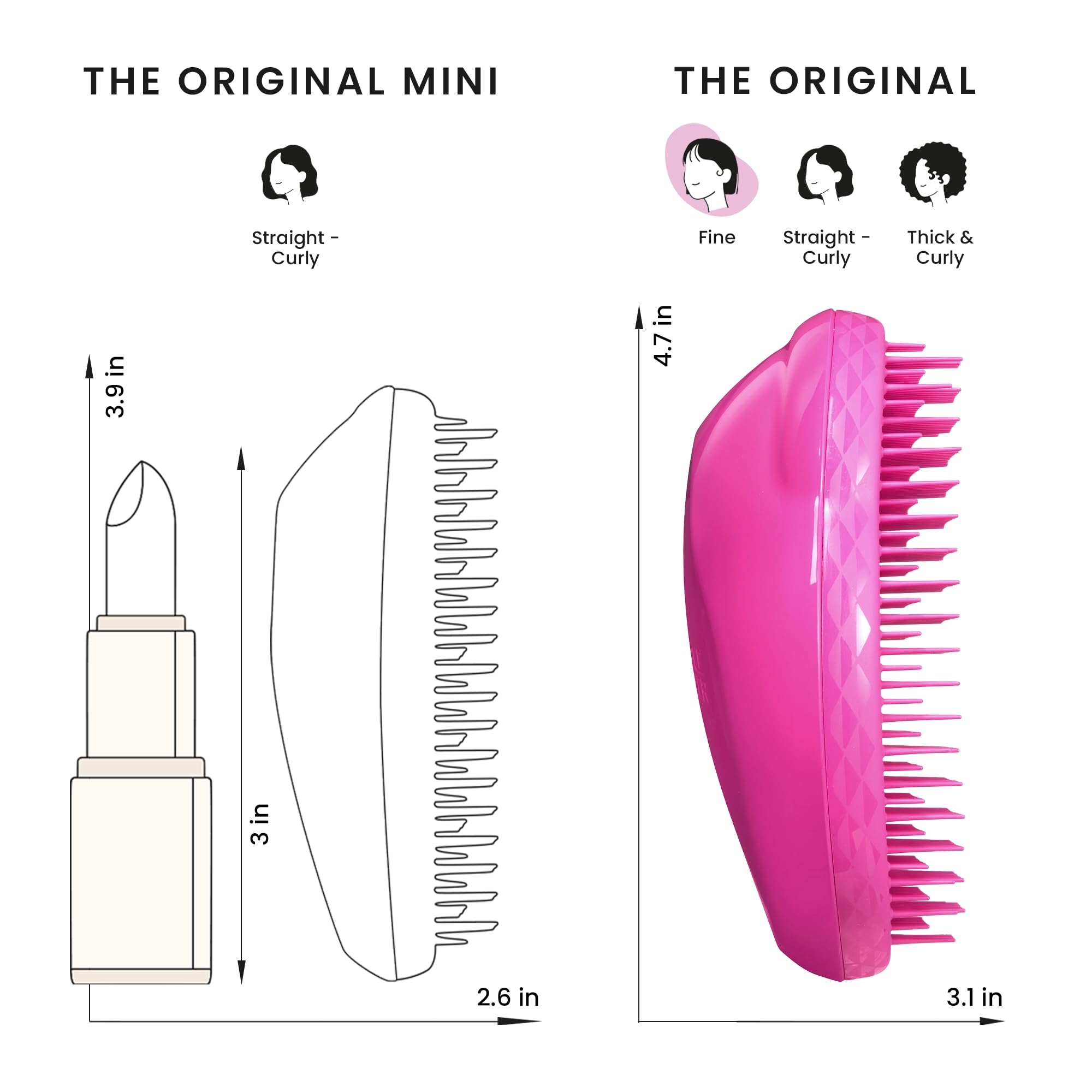 tangle-teezer-fine-fragile-brosse-d-m-lante-dents-souples-pour-cheveux-fins-et-f image 7