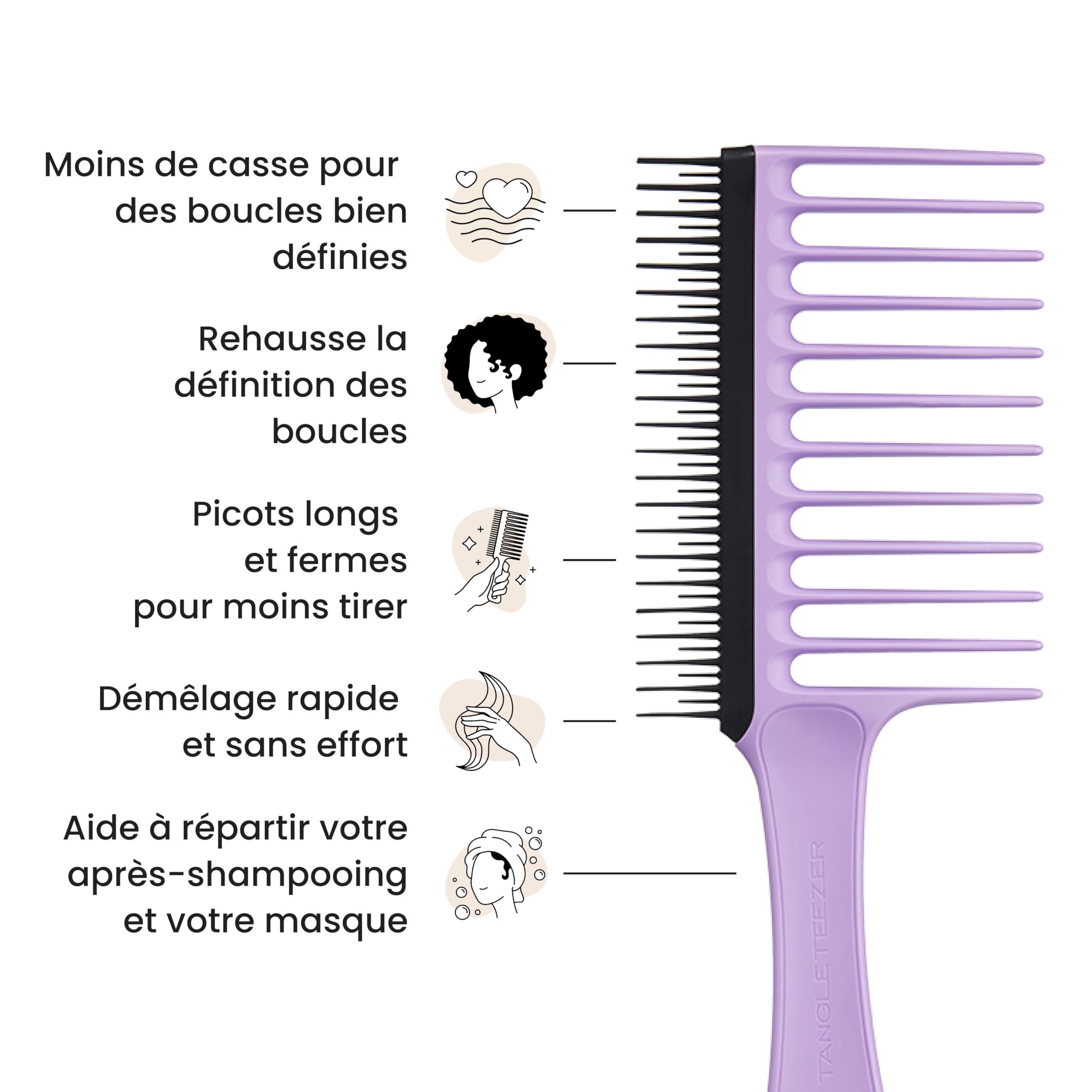 tangle-teezer-wide-tooth-peigne-double-face-pour-cheveux-boucl-s-et-cr-pus-3c-4c image 4