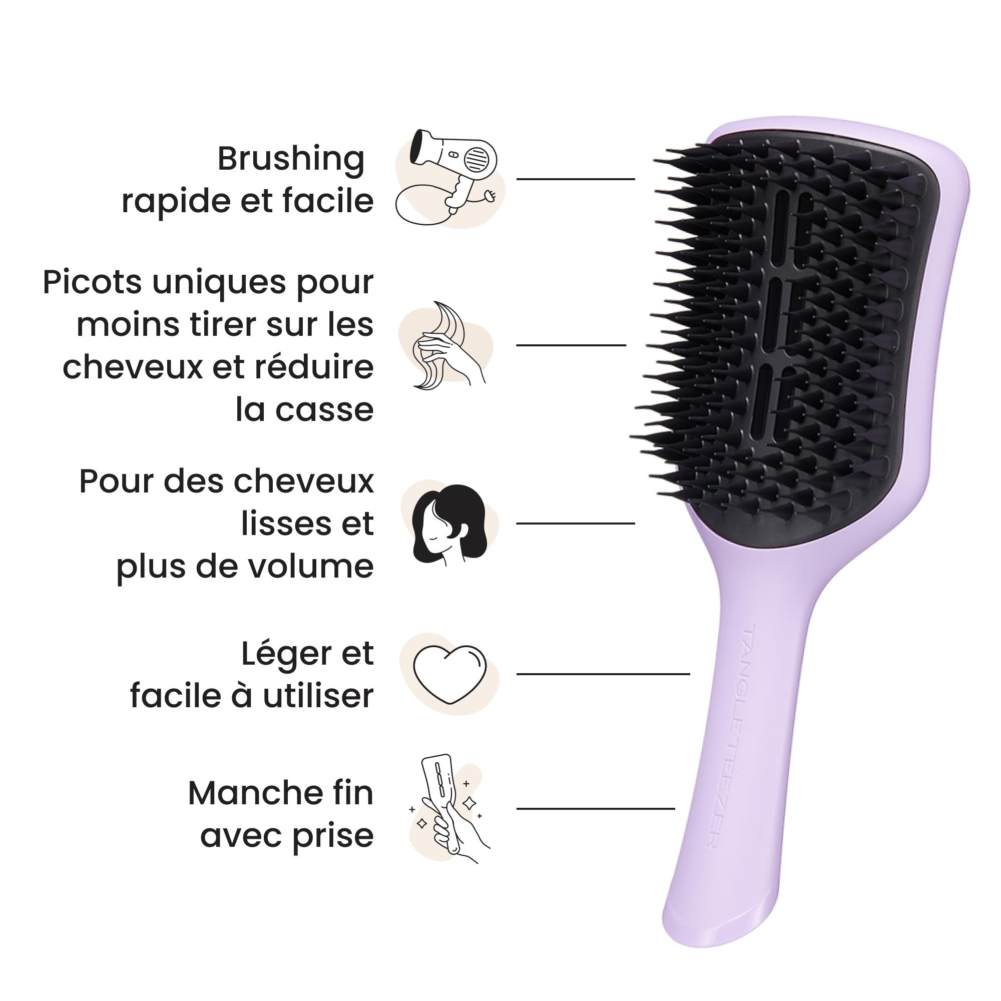 tangle-teezer-easy-dry-go-grande-brosse-ventil-e-blow-dry-cheveux-fins-normaux-v image 5