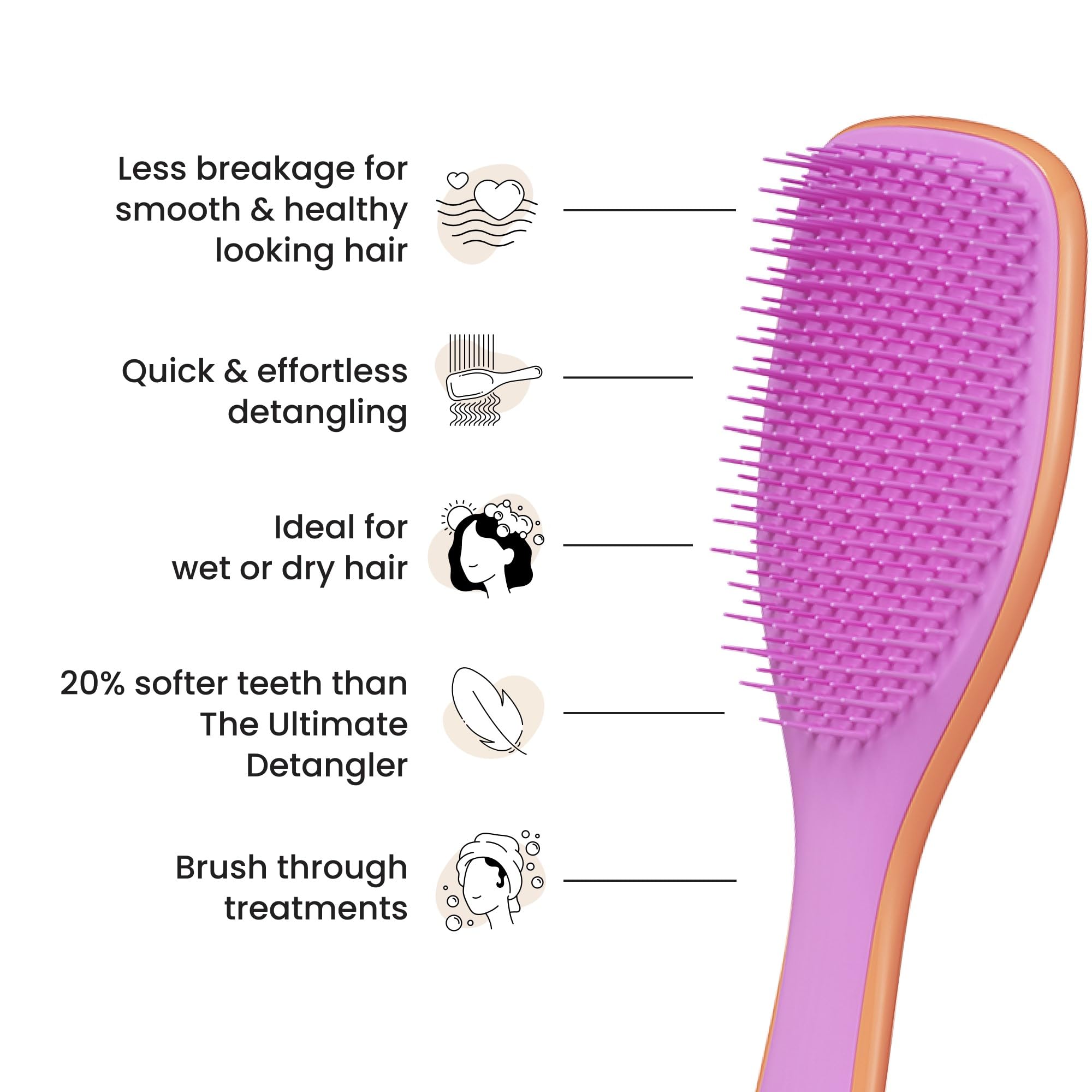 tangle-teezer-fine-fragile-ultimate-detangler-brosse-d-m-lante-dents-souples-pou image 4