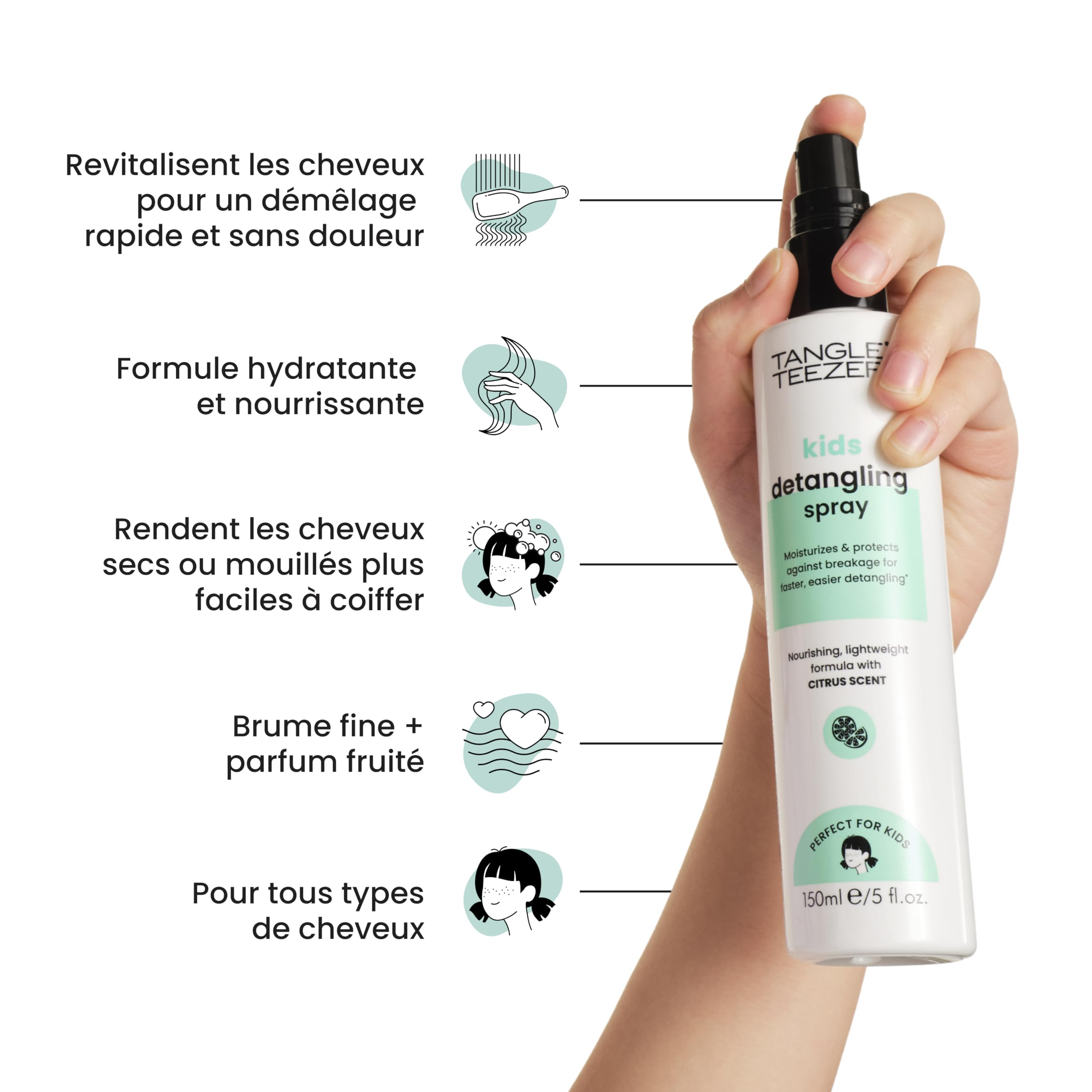 tangle-teezer-spray-d-m-lant-enfant-parfum-frais-d-agrumes-vegan-et-sans-cruaut- image 3
