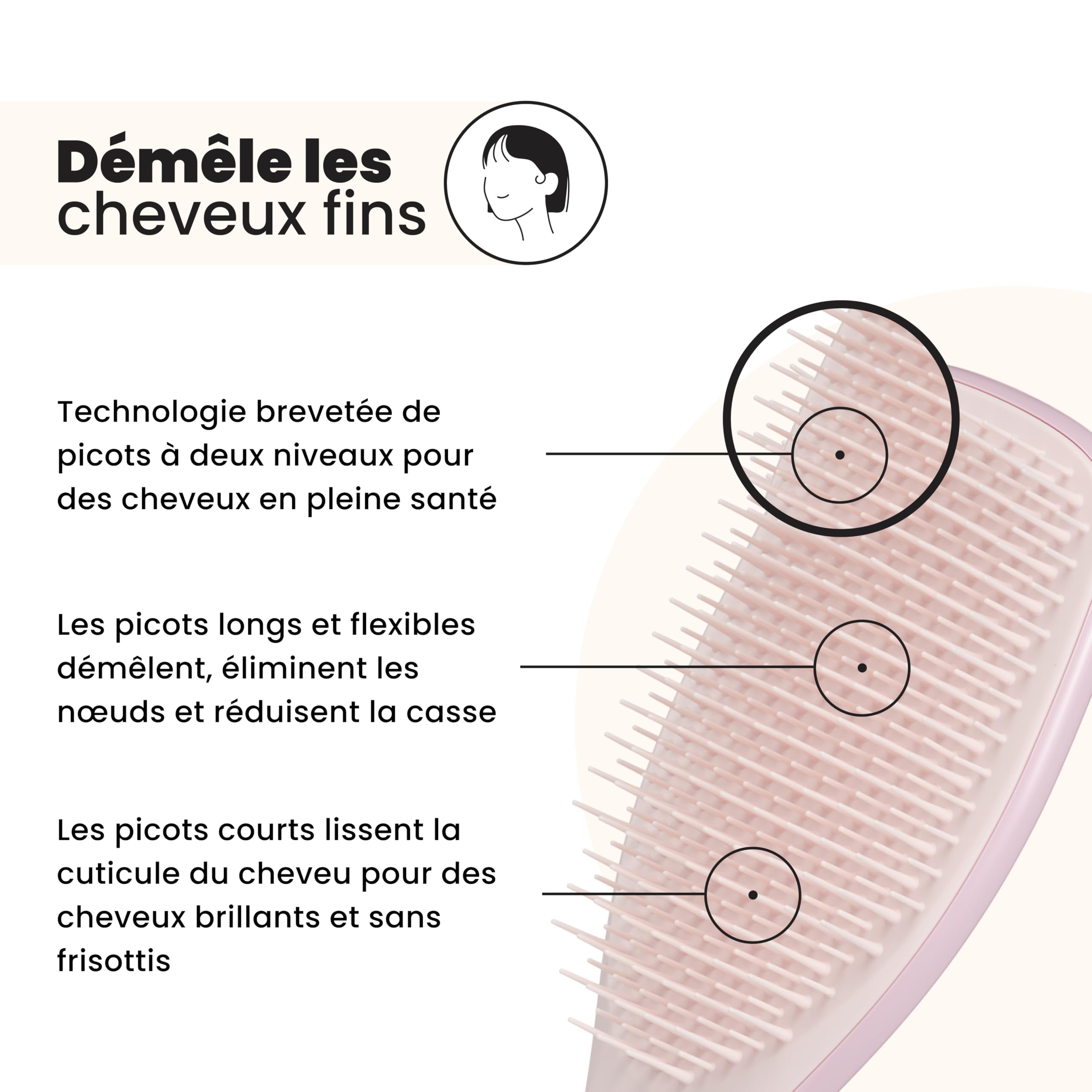 tangle-teezer-ultimate-detangler-fine-fragile-brosse-d-m-lante-pour-cheveux-colo image 2