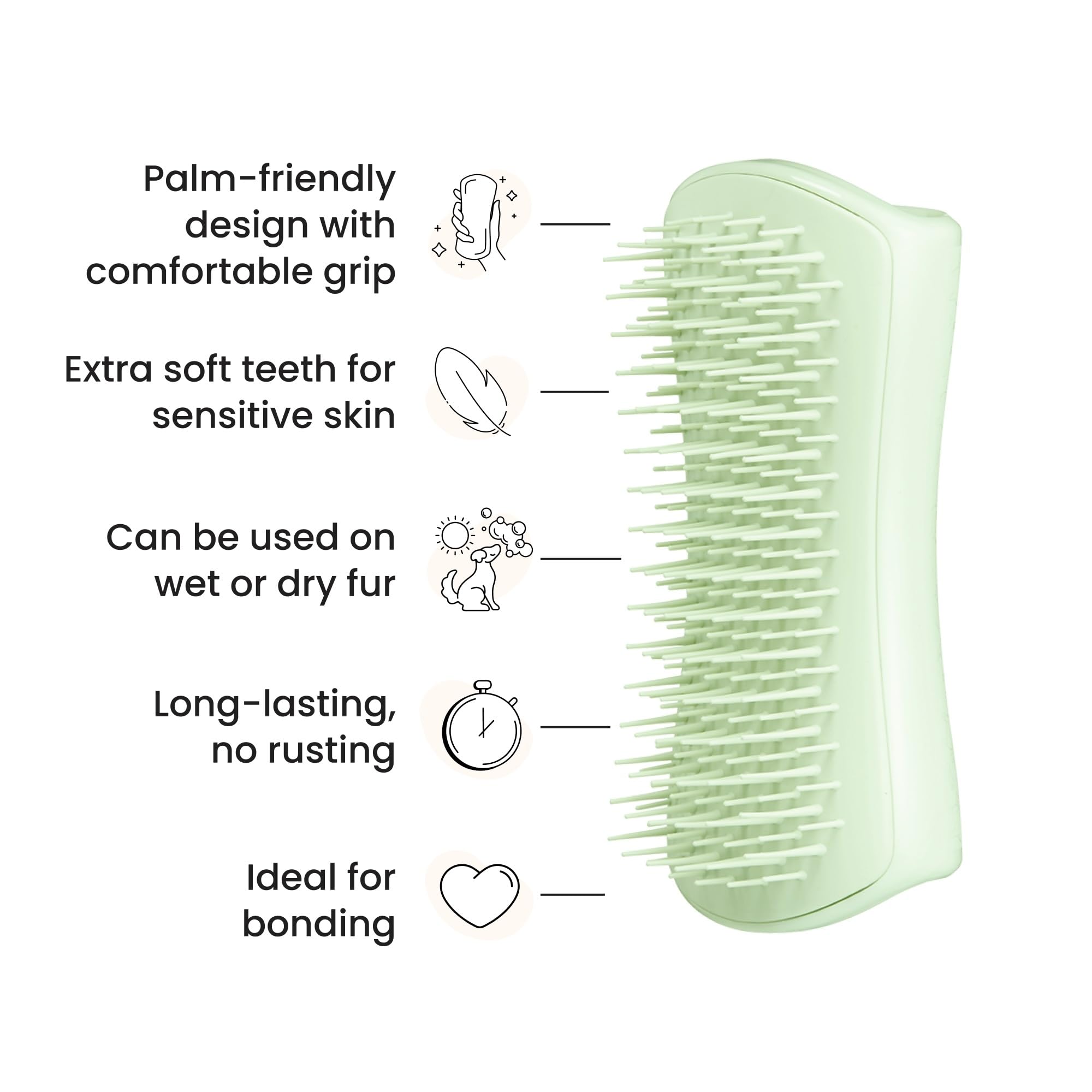 tangle-teezer-pet-teezer-puppy-brosse-de-toilettage-douce-pour-chiot-picots-deux image 4