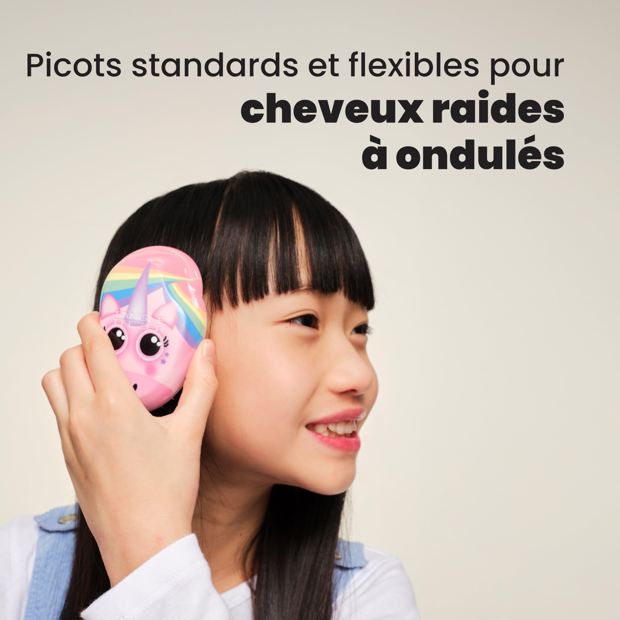 tangle-teezer-mini-original-licorne-arc-en-ciel-petite-brosse-d-m-lante-enfant-e image 4