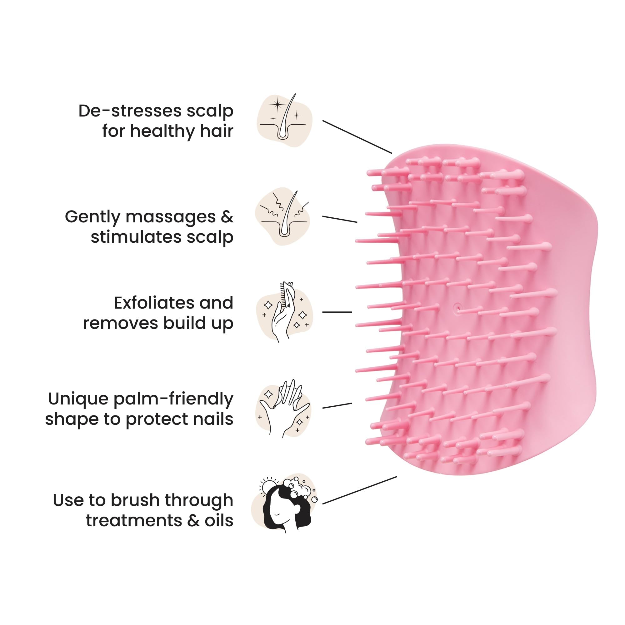 tangle-teezer-the-scalp-exfoliator-massager-brosse-exfoliante-et-masseur-de-cuir image 3
