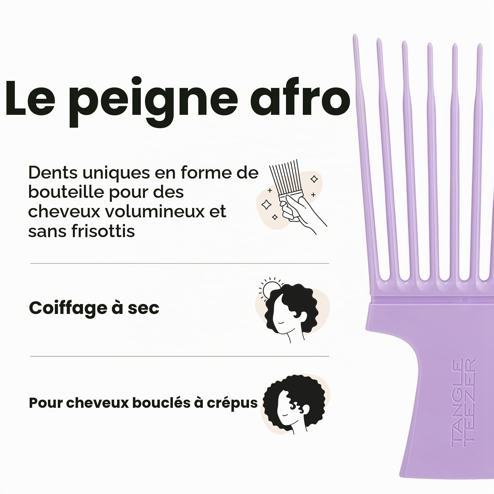 tangle-teezer-hair-pick-pic-cheveux-volume-pour-cheveux-cr-pus-afro-et-textur-s- image 6