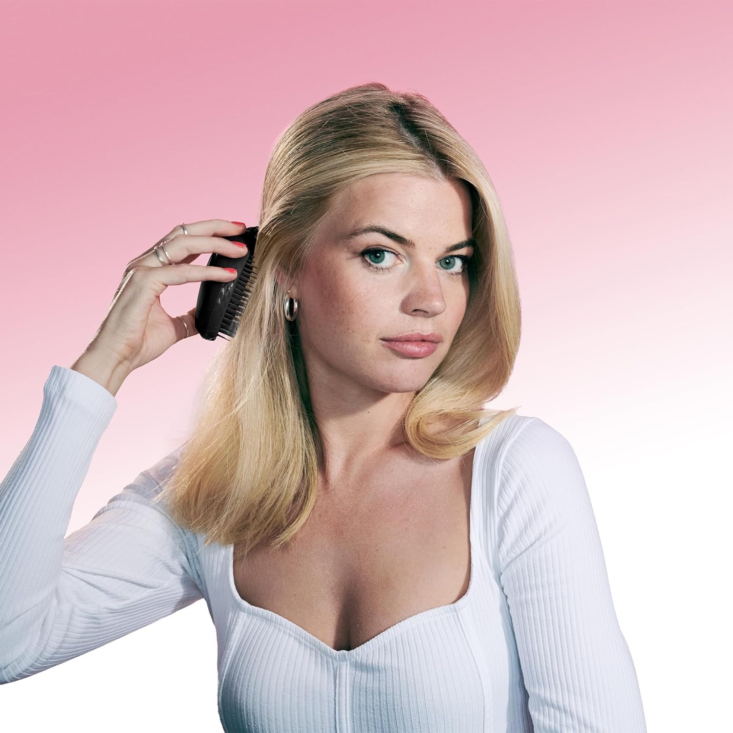 tangle-teezer-original-brosse-d-m-lante-compacte-salmon-pink-hyper-yellow-d-m-la image 5