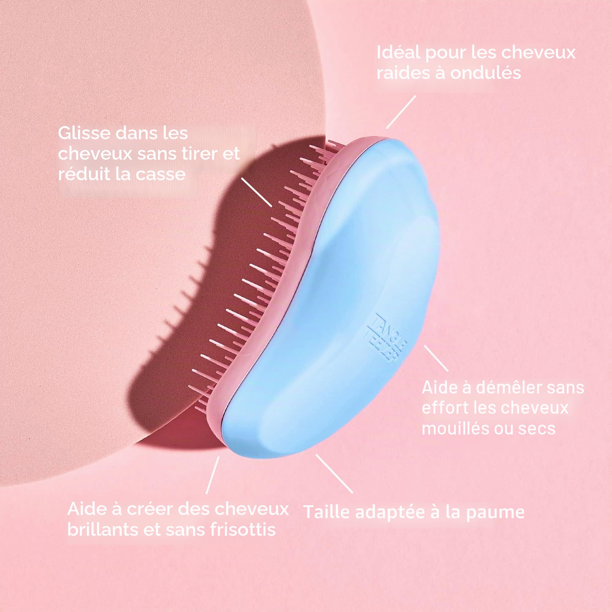 tangle-teezer-original-pink-vibes-brosse-d-m-lante-originale-cheveux-secs-et-mou image 3