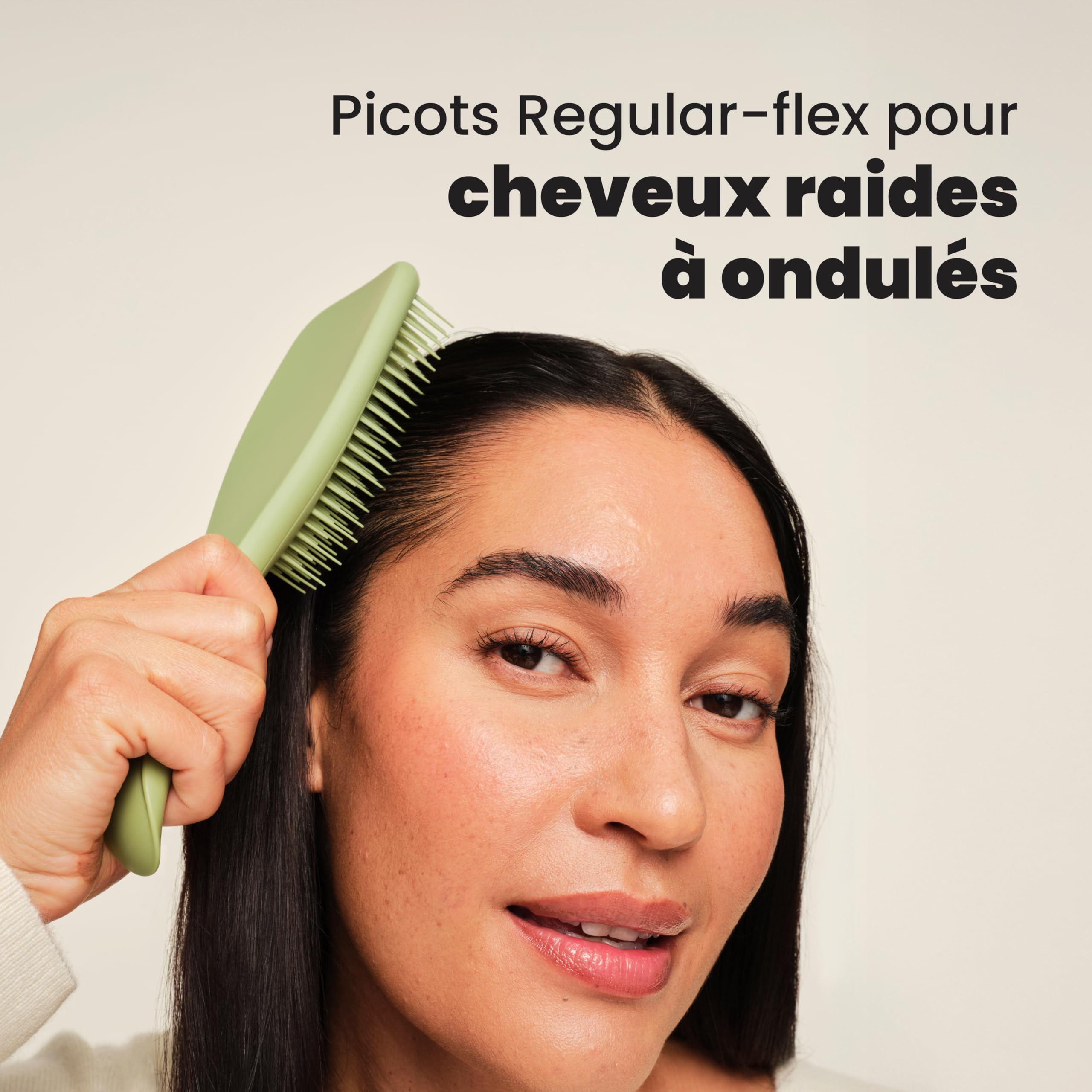 tangle-teezer-ultimate-detangler-brosse-d-m-lante-vert-olive-finition-mate-picot image 4