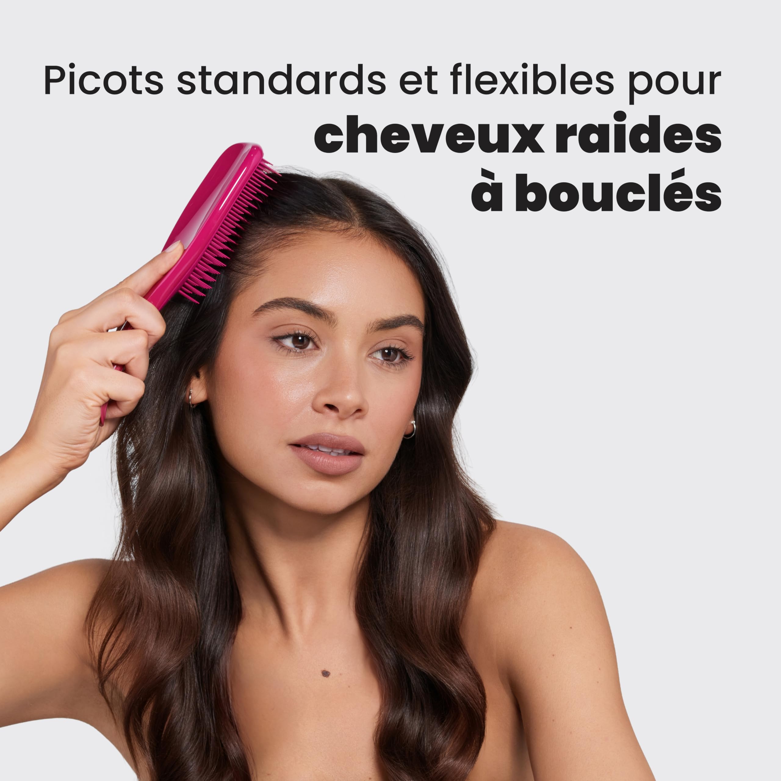 tangle-teezer-ultimate-detangler-brosse-d-m-lante-rose-framboise-lectrique-picot image 4