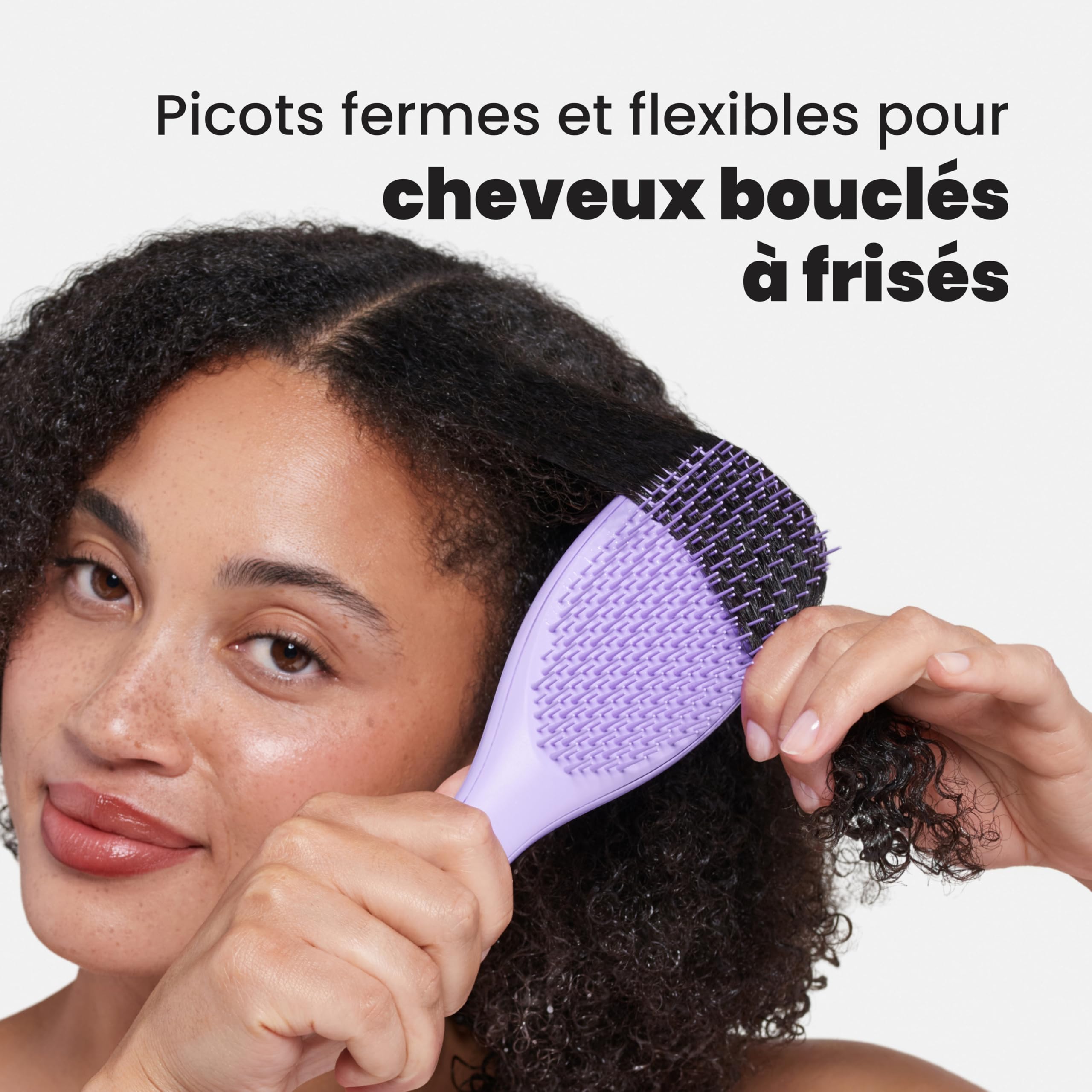 tangle-teezer-ultimate-detangler-naturally-curly-violet-passion-brosse-d-m-lante image 4