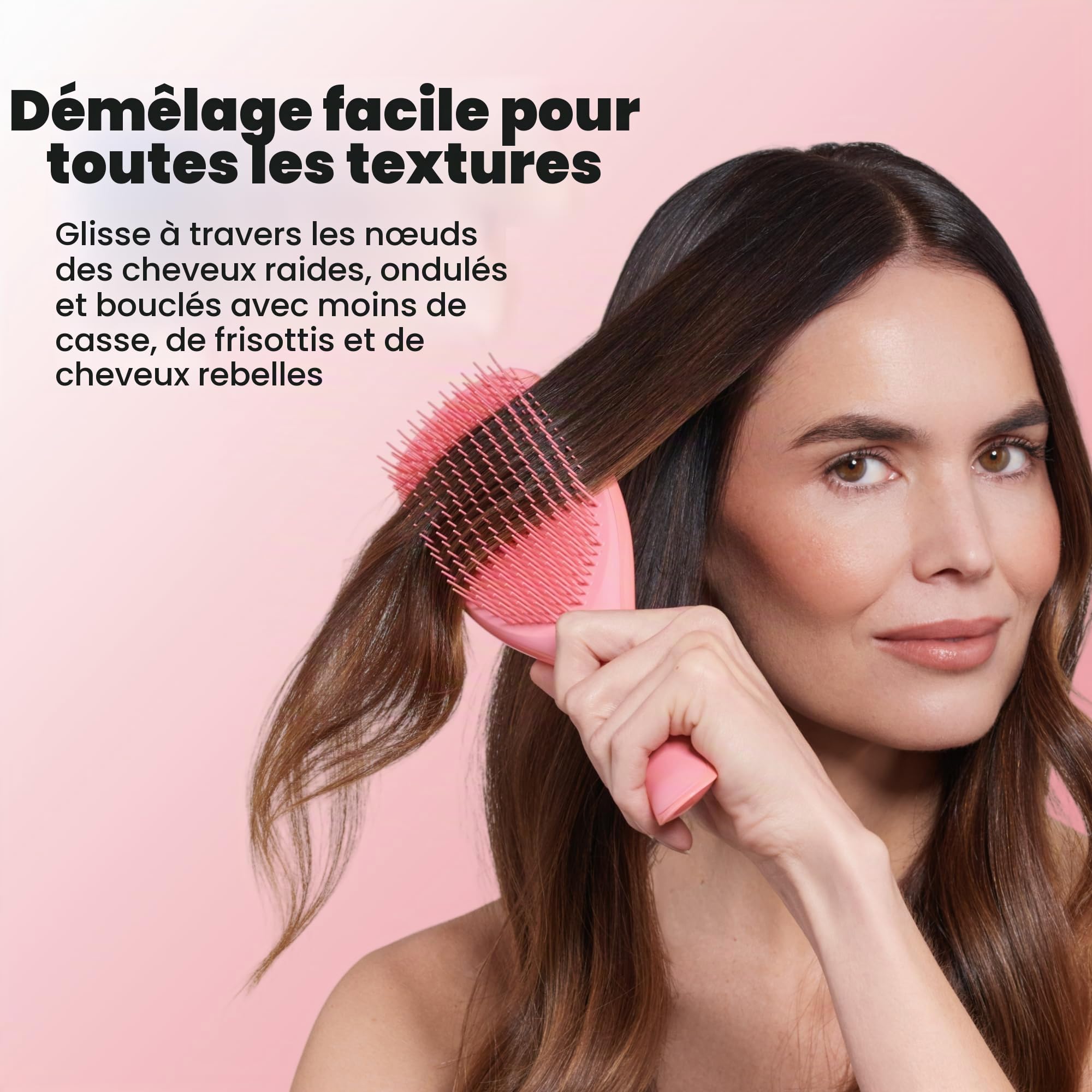 tangle-teezer-ultimate-detangler-salmon-pink-brosse-d-m-lante-anti-casse-pour-to image 7