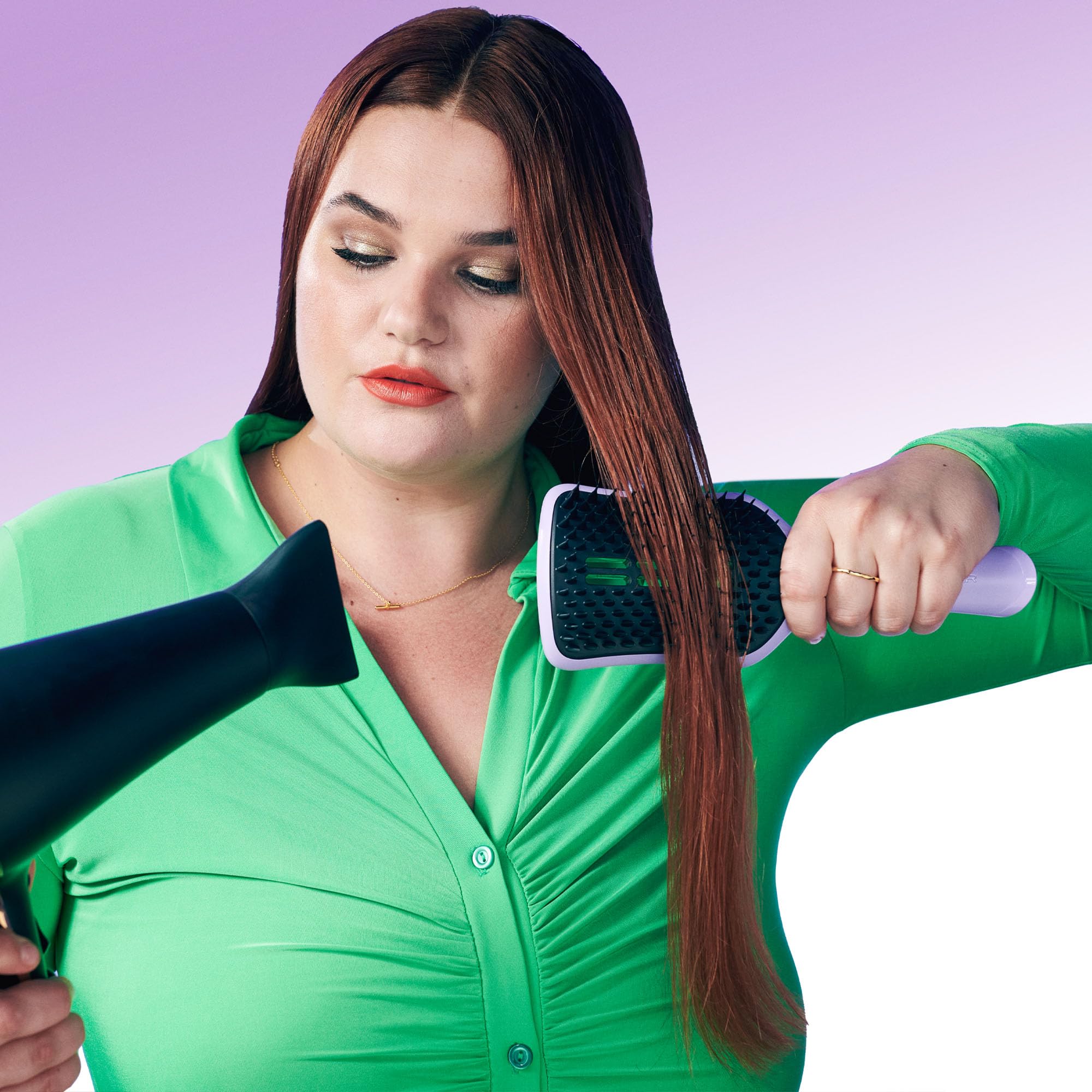 tangle-teezer-easy-dry-go-grande-brosse-ventil-e-cheveux-longs-et-ondul-s-volume image 5