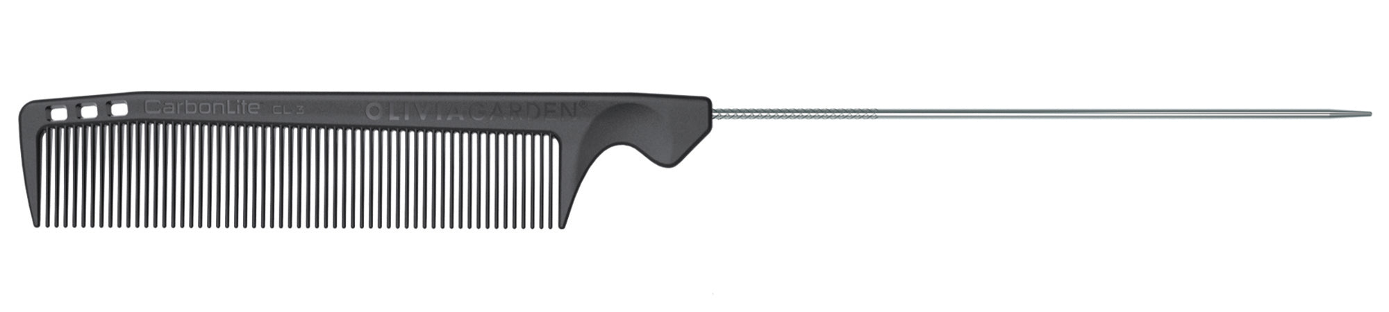 olivia-garden-carbonlite-peigne-de-coupe-carbone-7-anti-statique-dents-arrondies image 3