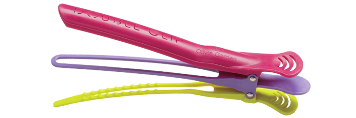 olivia-garden-double-clip-pince-sectionner-double-lot-de-2-acier-et-fibre-de-ver image 1