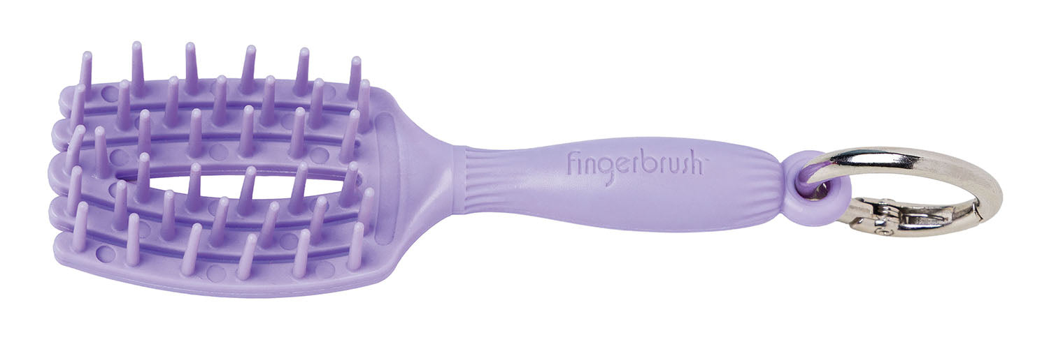 olivia-garden-keychain-porte-cl-s-mini-brosse-d-coratif-lavande-menthe-rose-acce image 2