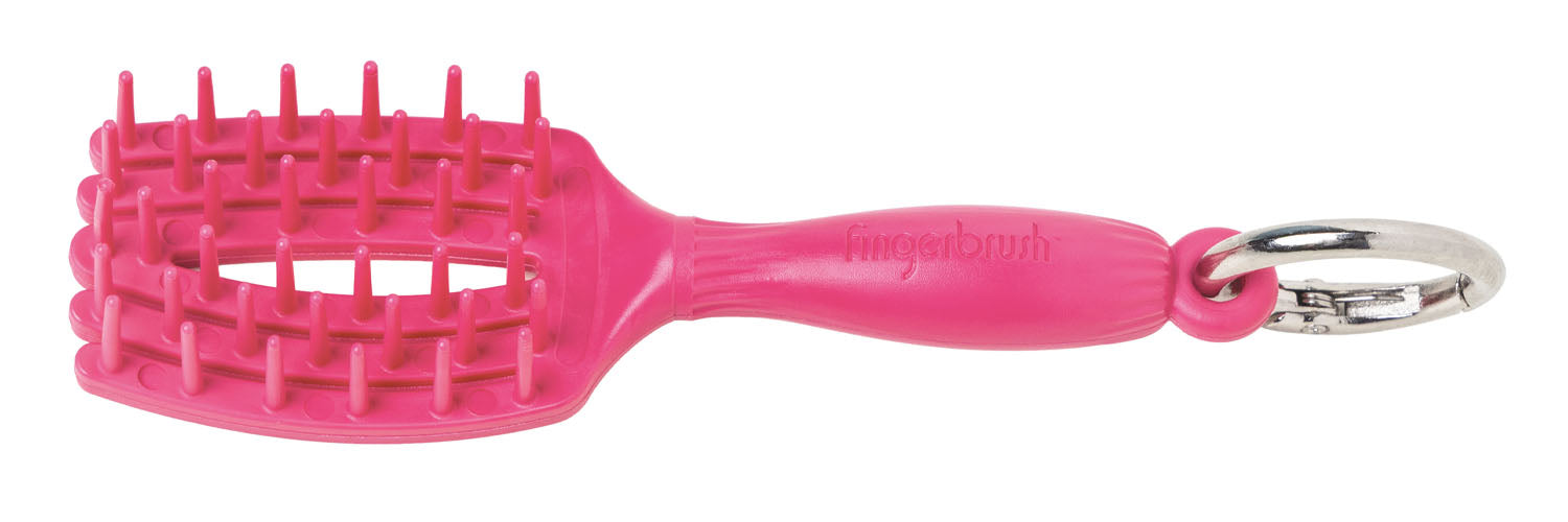 olivia-garden-keychain-porte-cl-s-mini-brosse-d-coratif-lavande-menthe-rose-acce image 4