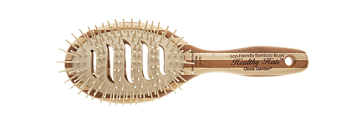 olivia-garden-healthy-hair-ionic-brosse-cheveux-platte-en-bambou-poils-ioniques image 1