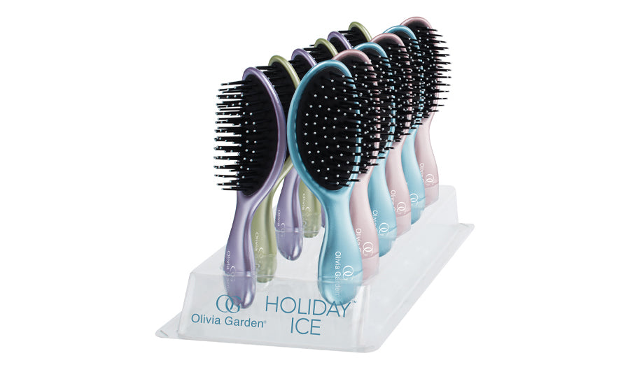 olivia-garden-holiday-ice-mini-brosse-cadeau-15-x-5-cm-pour-tous-types-de-cheveu image 5